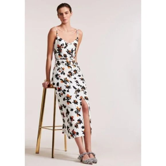 Derek Lam Dresses & Skirts - Derek Lam Floating Floral Button Camisole Dress Size10
